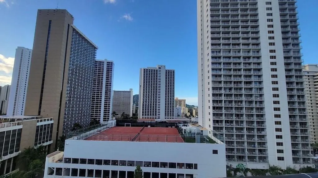 Waikiki Condo 2 Bedrooms 2 Bathrooms With 1 Free Parking Space Honolulu 0*,  Amerikai Egyesült Államok